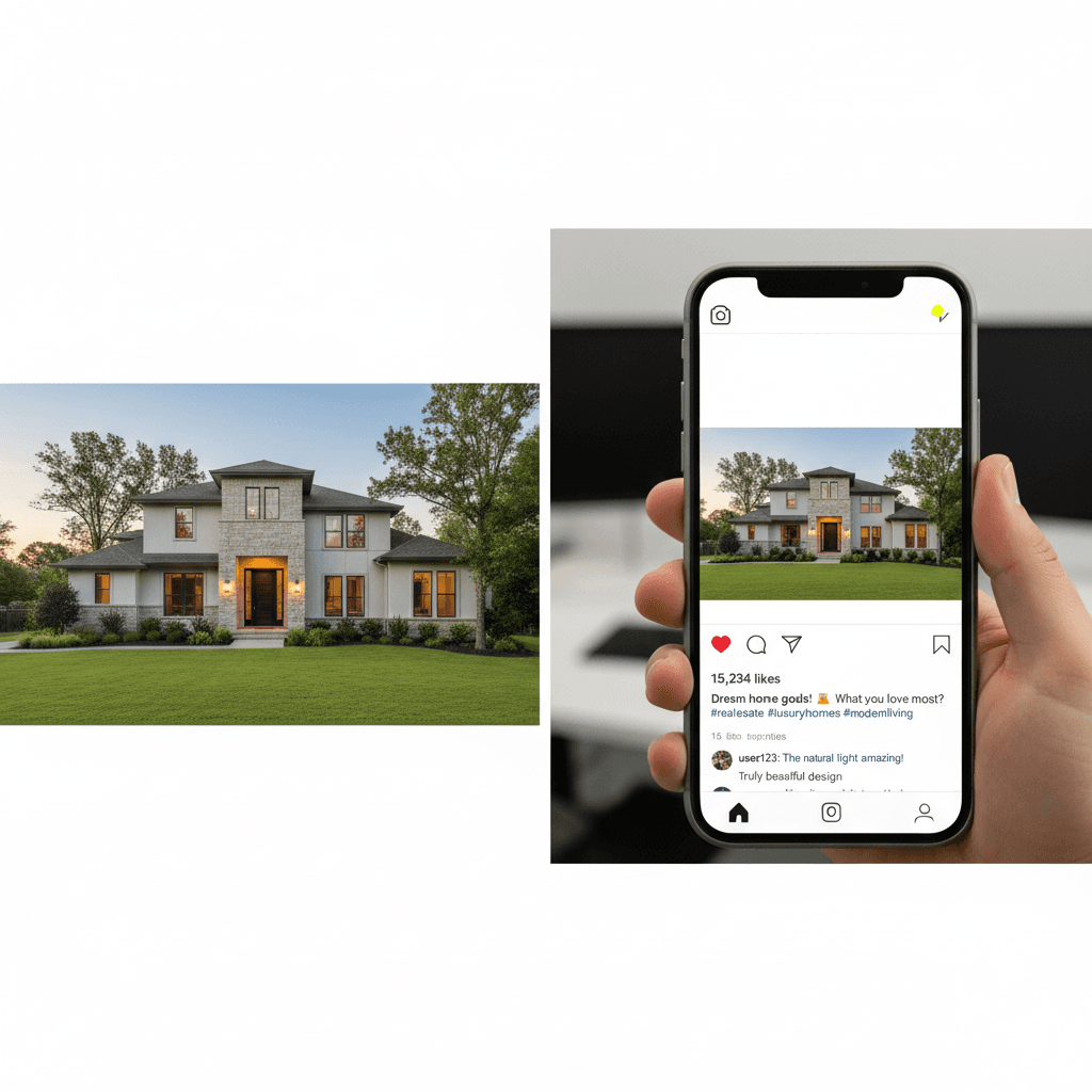How Can Real Estate Agents Effectively Repurpose Listing Photos for Social Media?