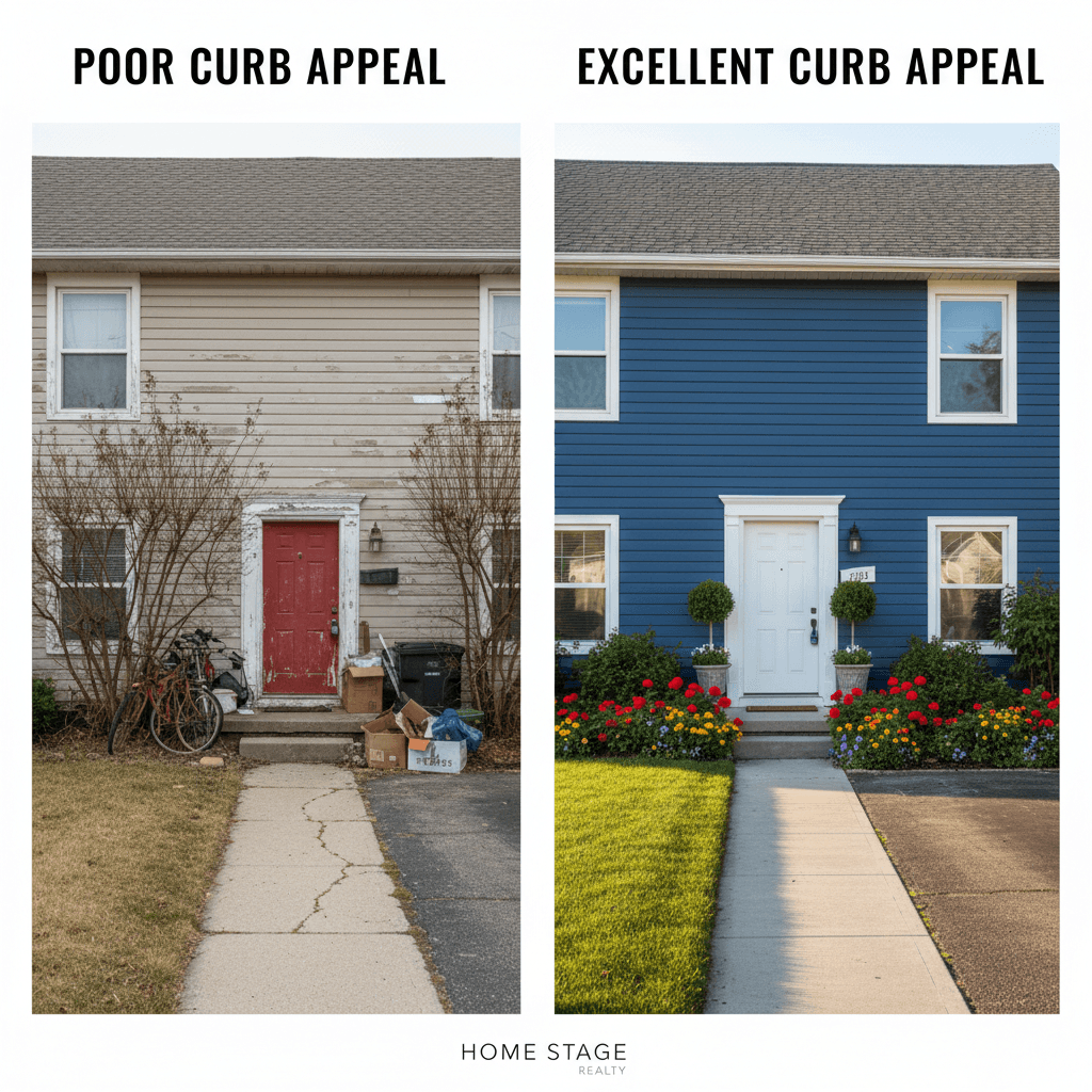 How Does Curb Appeal Directly Influence Real Estate Listing Photos and Buyer First Impressions?
