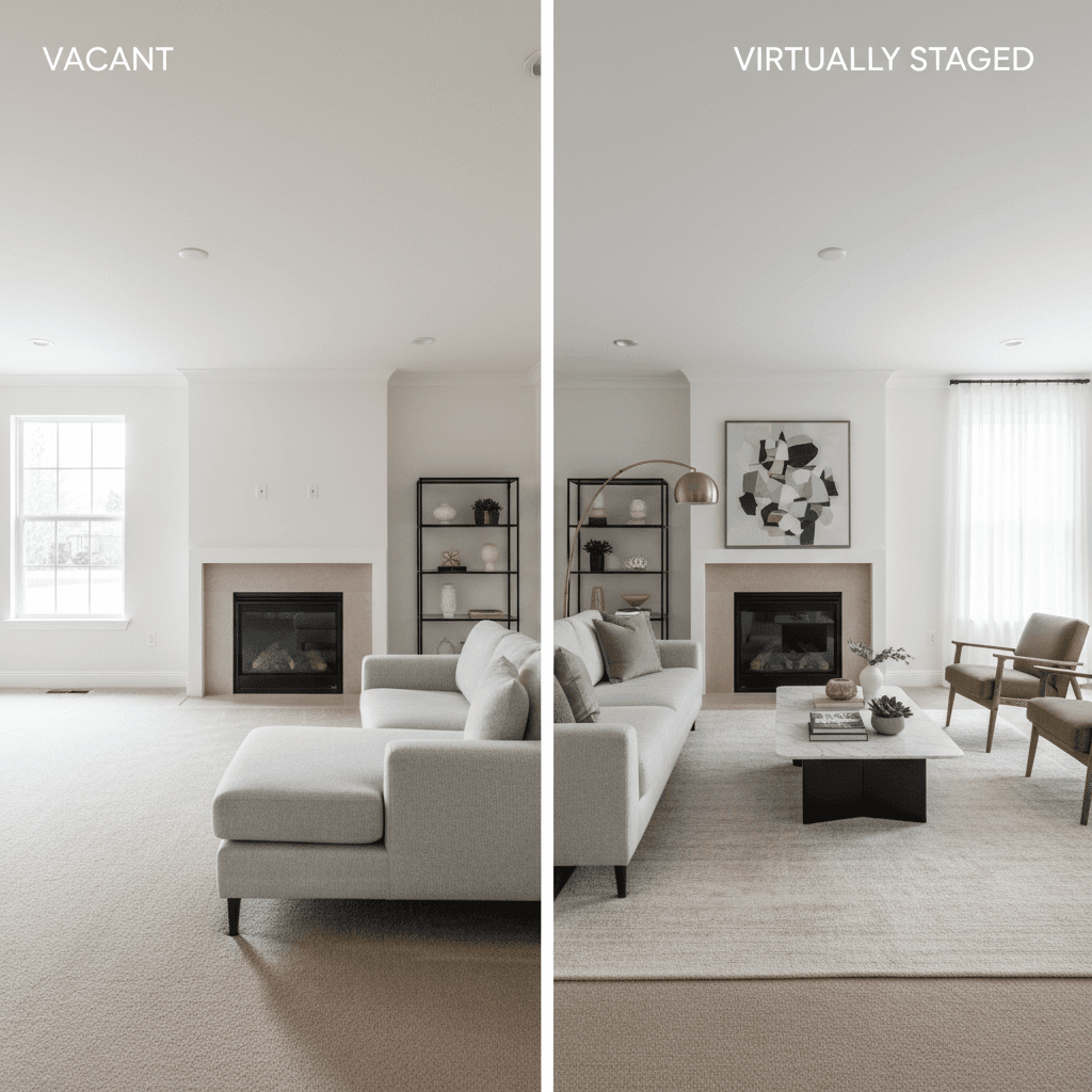 How Does Virtual Staging Benefit Real Estate Listings?