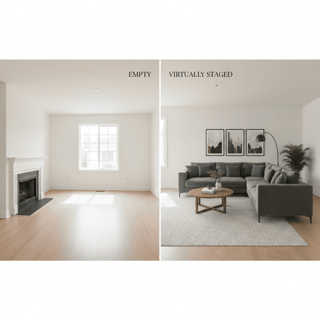Is Virtual Staging an Effective Solution for Selling Vacant Real Estate Listings?
