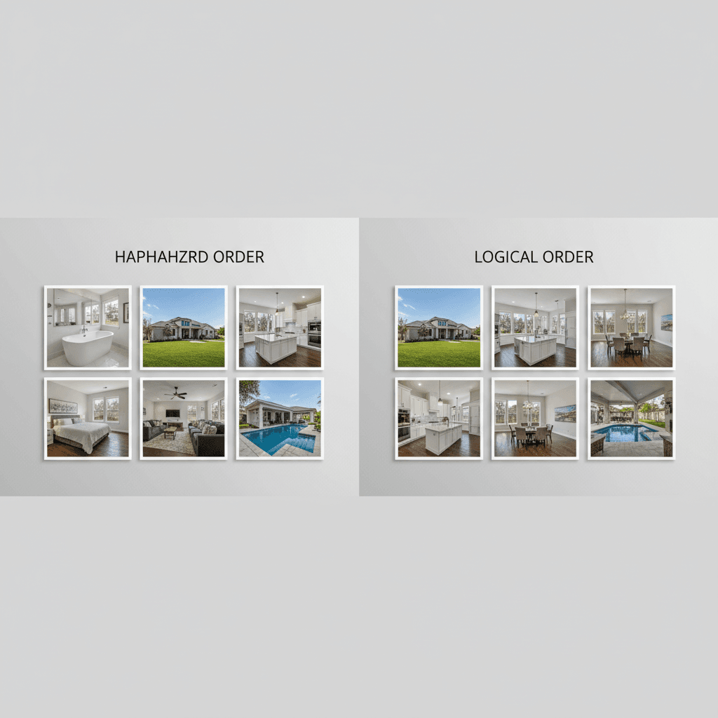 What is the Best Order to Arrange Real Estate Listing Photos?