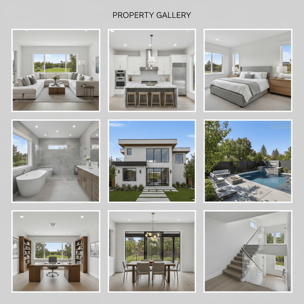 What is the ideal number of photos for a real estate listing?